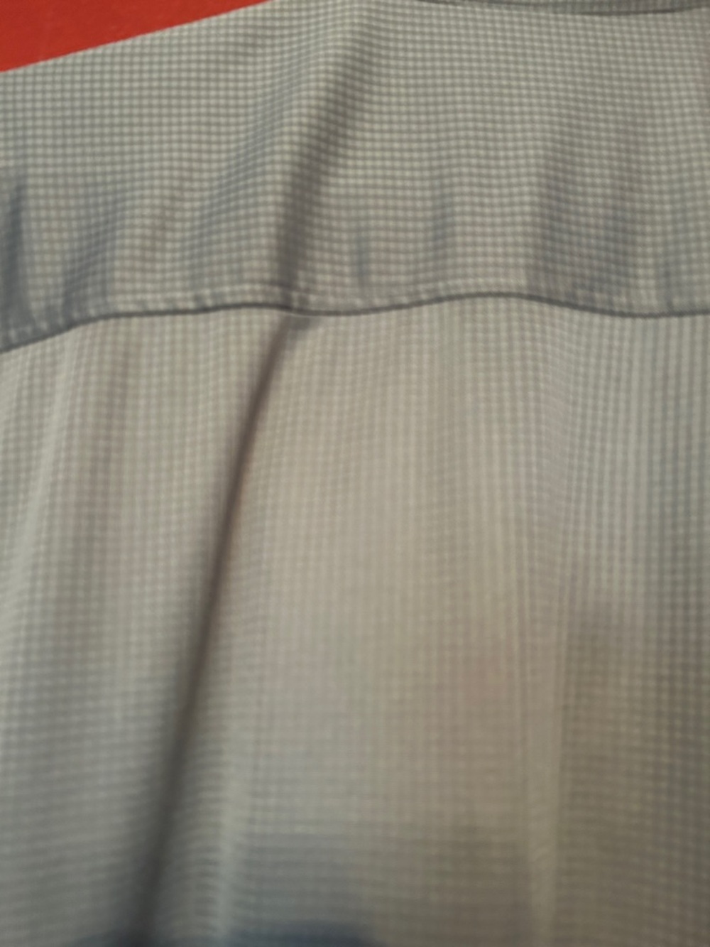 Men's Short-Sleeve Button Polo Shirt super Light Gray summer m - Picture 5 of 5